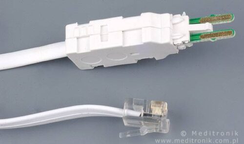 kabel pomiarowy LSA+/RJ11, kompatybilny z Krone 2 żyłowy 2m