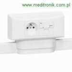 DLP uchwyt do osprzętu mosaic, na 2 moduły 45x45, DLP uchwyt do osprzętu mosaic, na 2 moduły 45x45,