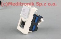 Gniazdo RJ45 kat. 6, FTP, w standardzie mosaic 45x22,5