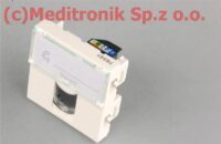 Gniazdo RJ45 kat. 6, UTP 90 stopni, z zatrzaskiem pionowym