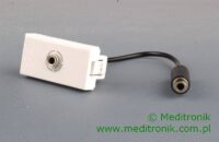 Adapter jack 3,5mm G/G w standardzie mosaic 45x22,5mm,