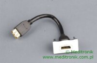 Adapter Display port G/G w standardzie mosaic 45x22,5mm,