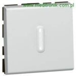 Za艣lepka w standardzie mosaic 45x22,5, kolor: aluminium Za艣lepka w standardzie mosaic 45x22,5, kolor: aluminium