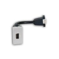 Moduł HDMI G/G w standardzie mosaic 45x22,5mm,