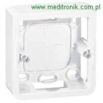 Puszka natynkowa dla 2 modułów (45x22,5), w standardzie Puszka natynkowa dla 2 modułów (45x22,5), w standardzie