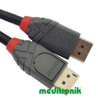Lindy 36484 kabel Displayport 1.4 wtyk/wtyk 4K wysoka jakość długość 5m Lindy 36484 kabel Displayport 1.4 wtyk/wtyk 4K wysoka jakość długość 5m