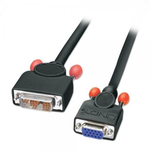 Lindy 41196 Kabel DVI-A do SVGA wtyk/wtyk długość 2m