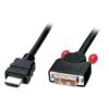 Lindy 36271 Kabel HDMI do DVI-D Single Link długość 1m Lindy 36271 Kabel HDMI do DVI-D Single Link długość 1m