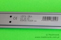 Listwa elektroinstalacyjna napodłogowa LO35 szara Listwa elektroinstalacyjna napodłogowa LO35 szara