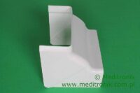 Narożnik wewnętrzny do listwy 100x40 biały