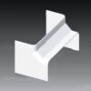 Narożnik wewnętrzny do listwy 140x60 biały