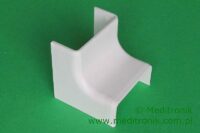 Narożnik wewnętrzny do listwy 40x15 biały 8713/2