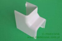 Narożnik wewnętrzny do listwy 30x25 biały 8935
