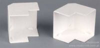Narożnik zewnętrzny do listwy 60x40 biały 8656