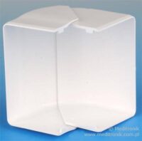 Narożnik zewnętrzny do listwy 90x55 biały 8406