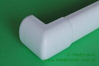 Narożnik zewnętrzny do listwy LE 40 biały