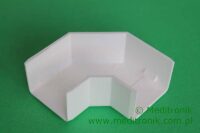 Pokrywa kątowa do listwy 25x20 biała 8913