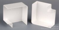 Pokrywa kątowa do listwy 60x40 biała 8653