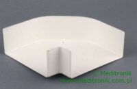 Pokrywa kątowa do listwy 160x65 biała 8483