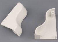 Pokrywa końcowa do listwy LP35 lewa biała 8861 L