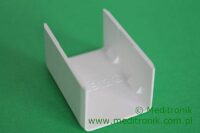 Pokrywa łącząca do listwy 25x20 biała 8912