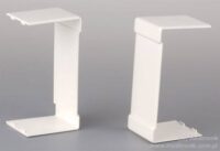 Pokrywa łącząca do listwy 140x70 biała