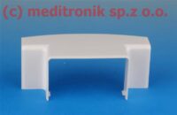 Pokrywa odgałęźna do listwy 90x55 biała 8404