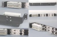 Magazynek do montażu 6 łączówek typu KRONE LSA+ w