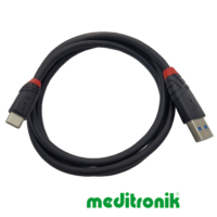 Lindy 36916 kabel USB A-C, 3.1, wtyk/wtyk, długość 1m, Quick Charge 3.0, do 10Gbit/s, Black Line Lindy 36916 kabel USB A-C, 3.1, wtyk/wtyk, długość 1m, Quick Charge 3.0, do 10Gbit/s, Black Line
