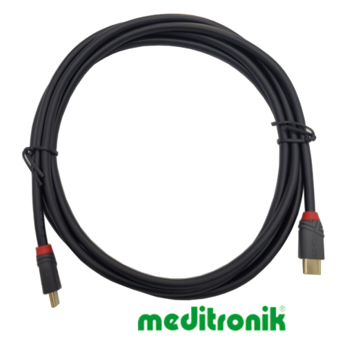 Lindy 36872 kabel USB C-C, 2.0, wtyk/wtyk, długość 2m, czarny, obsługuje do 3A (60 W), Anthra Line