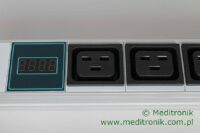 LISTWA ZASILAJĄCA DWUOBWODOWA Z AMPEROMIERZAMI I GNIAZDAMI IEC320C19, KABEL 3M