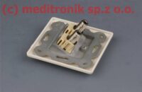 Gniazdo multimedialne podtynkowe 2xBANANA typu keystone