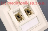 Gniazdo multimedialne podtynkowe 2xFIREWIRE-4 typu keystone