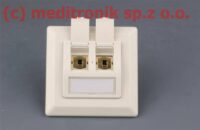 Gniazdo multimedialne podtynkowe 2xFIREWIRE-4 typu keystone