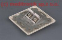 Gniazdo multimedialne podtynkowe 2xF typu keystone Gniazdo multimedialne podtynkowe 2xF typu keystone