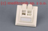 Puszka podtynkowa typ "German Style" na dwa złącza LC MM