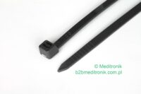 Opaska kablowa zaciskowa 300mm x 4,8mm czarna