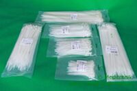 Opaska kablowa zaciskowa 250mm x 4,5mm biała