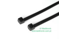 Opaska kablowa zaciskowa 380mm x 4,8mm czarna
