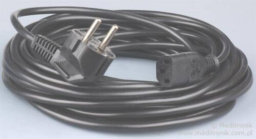 Kabel zasilający długość 10m wtyk Schuko na gniazdo IEC C13
