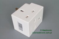 Rozgałęziacz wtyk angielski na 3 gniazda angielskie.