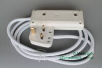 Listwa zasilająca angielska 2 gniazda kabel 2m wtyk UK 13A Listwa zasilająca angielska 2 gniazda kabel 2m wtyk UK 13A