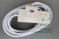 Listwa zasilająca angielska 2 gniazda kabel 3m wtyk UK 13A Listwa zasilająca angielska 2 gniazda kabel 3m wtyk UK 13A