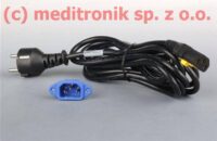 Kabel zasilający dł. 3m złącze Schuko na C13 + złącze C14