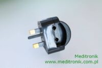 Adapterz 2pin z gniazda do wtyku p艂askiego na wtyk angielski Adapterz 2pin z gniazda do wtyku p艂askiego na wtyk angielski