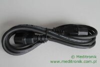 Przedłużacz kabla zasilającego złącza C14/C15 długość 2m, 3x1.5mm2, 10A