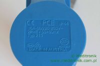 Z艂膮cze 偶e艅skie IEC 6309 na kabel 16A IP 44 Z艂膮cze 偶e艅skie IEC 6309 na kabel 16A IP 44