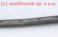 Kabel zasilający angielski złacze BS1363 na C19 długość 2,5m