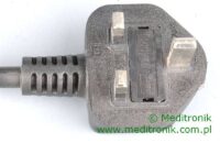 Kabel zasilający angielski złacze BS1363 na C19 długość 2,5m
