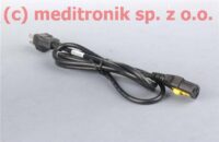 Kabel zasilający dł. 1,5m wtyk USA na gniazdo C13 + zatrzask